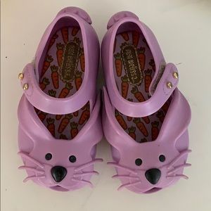 Mini Melissa toddler shoes